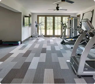 Commercial carpet tile gym flooring Dubai