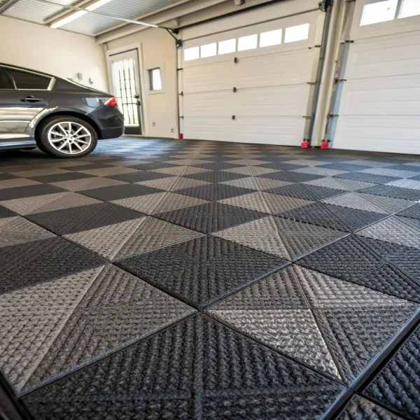 New garage flooring