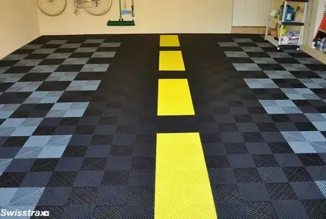 Modern Rubber Garage Flooring Dubai