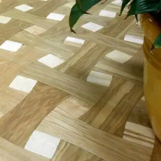 Parquet Basketweave Flooring